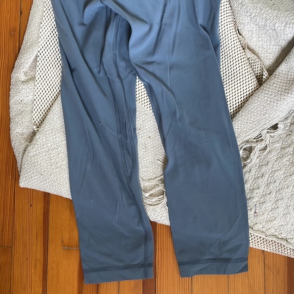 Lululemon Align High Rise Crop 21” size 4 in color Steam Blue - Picture 6 of 6